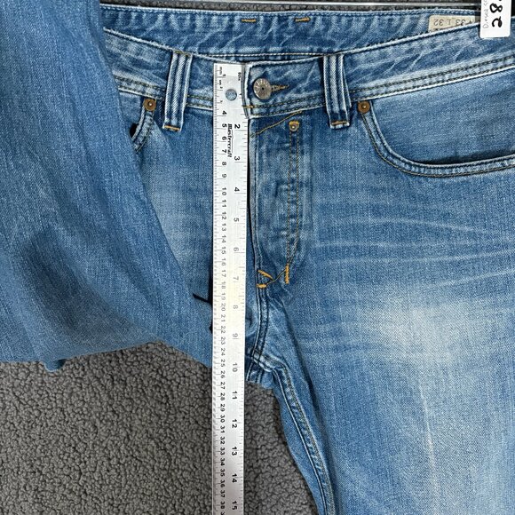 Diesel Safado Slim Straight Button Fly Jeans - Men's Size 33*32(Fit 33*30) Blue - Picture 8 of 10